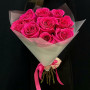 9 малиновых роз фото 3
